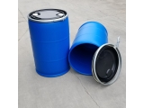 200L双环法兰桶200升双环包箍桶200升双环开口塑料桶